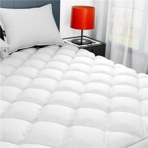Hypoallergenic Queen Mattress Pad Cotton 18-22 Deep